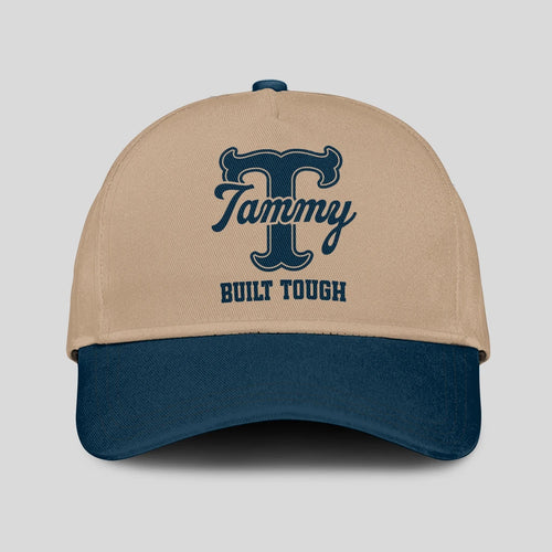 Built Tough Sage Green And Beige Baseball Cap TAMMY 13K1 C102PF