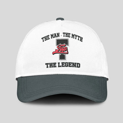 The Man The Myth The Legend Custom Initial Letter And Name Cap TOP 13K1 C38PF