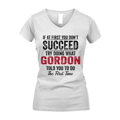 GORDON 13K1-357 If At First You Don't Succeed...