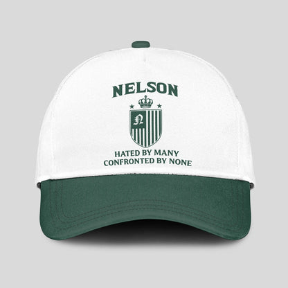 Hated By Many Confronted By None Luxury Logo Cap NELSON 13K1 C41PF