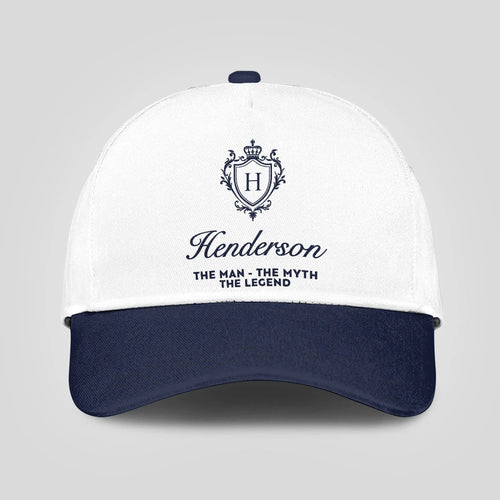 The Man The Myth The Legend Blue Cap HENDERSON 13K1 C46PF