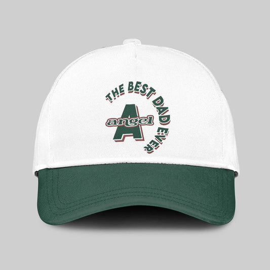 The Best Dad Ever Custom Name Cap ANGEL 13K1 C35PF