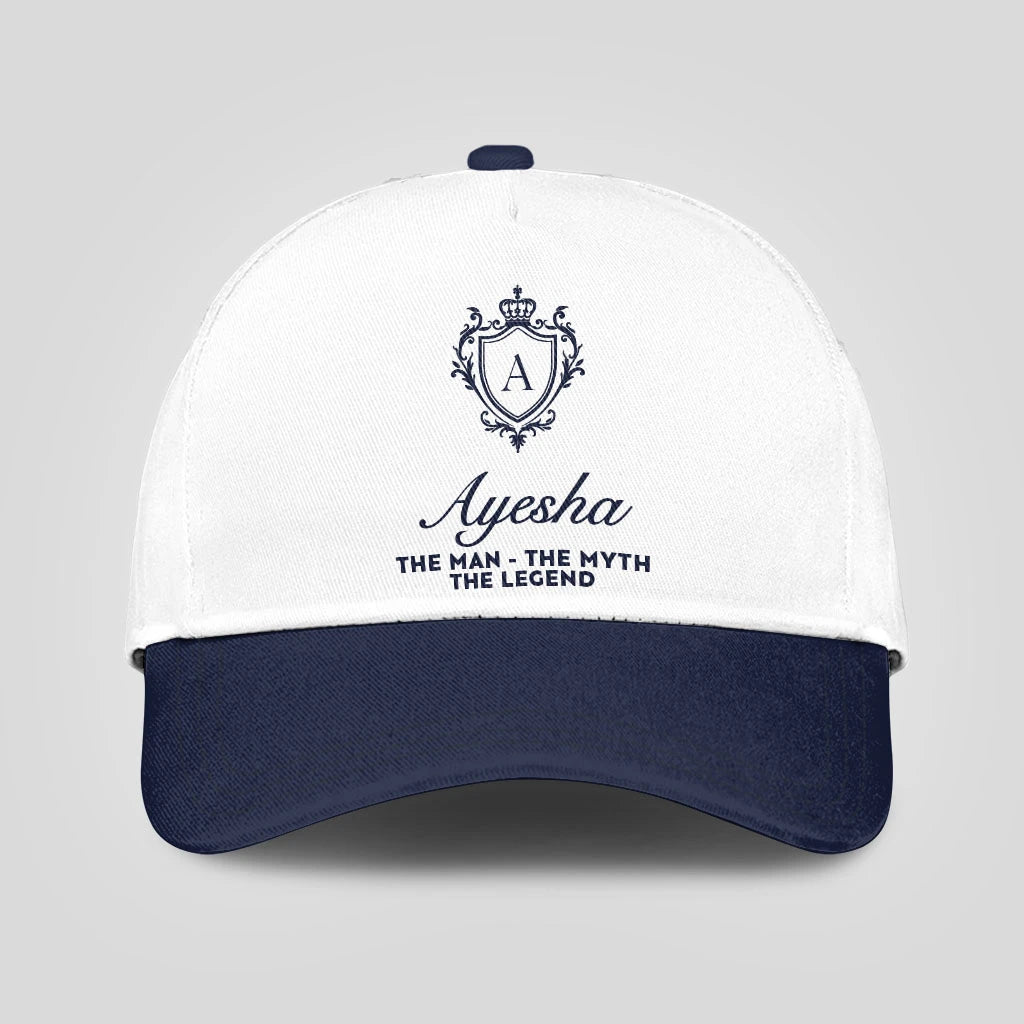 The Man The Myth The Legend Blue Cap AYESHA 13K6 C46PF