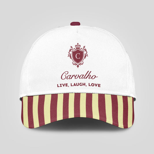 Live Laugh Love Burgundy And Yellow Cap CARVALHO 13K1 C120PF