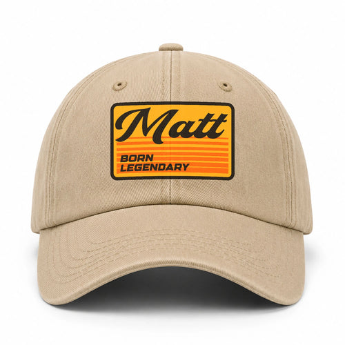 Born Legendary Vintage Washed Cap MATT 13K1 C64PF