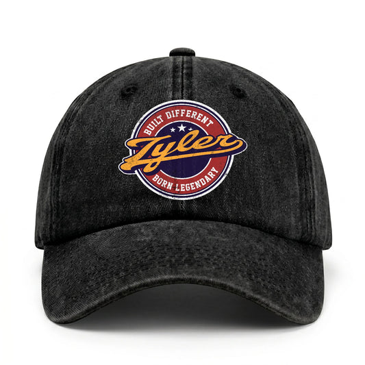Built Different Born Legendary Logo Washed Cap TYLER 13K1 C65PF