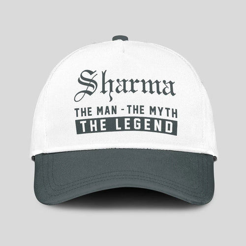 The Man The Myth The Legend Luxury Cap SHARMA 13K1 C39PF