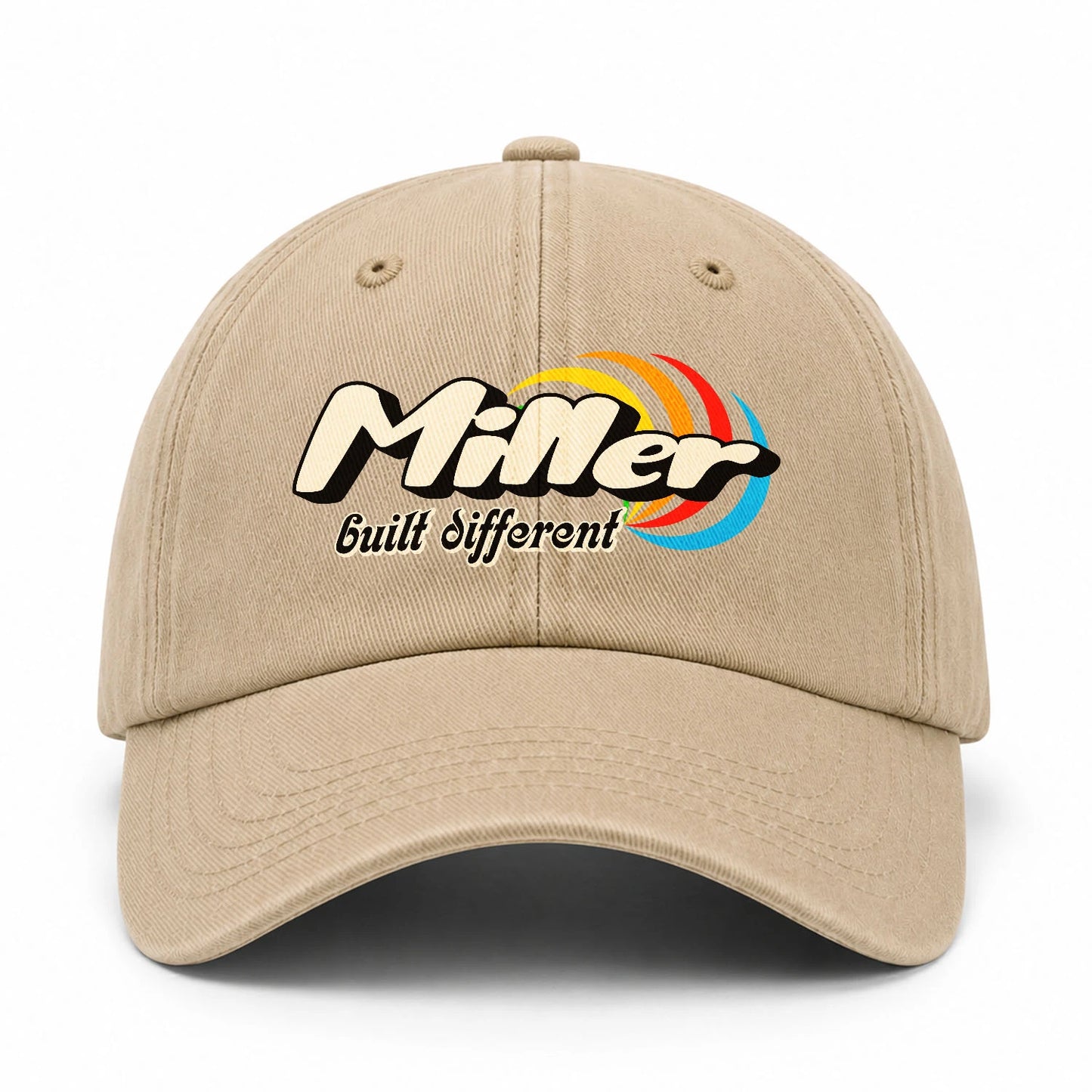 Your Name Built Different Retro Washed Cap MILLER 13K1 C55PF