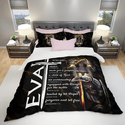 EVA Limited Edition Personalized Bedding Set 13K1-BS1