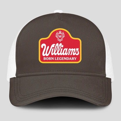 Born Legendary Charcoal Mesh Cap WILLIAMS 13K1 C196PF