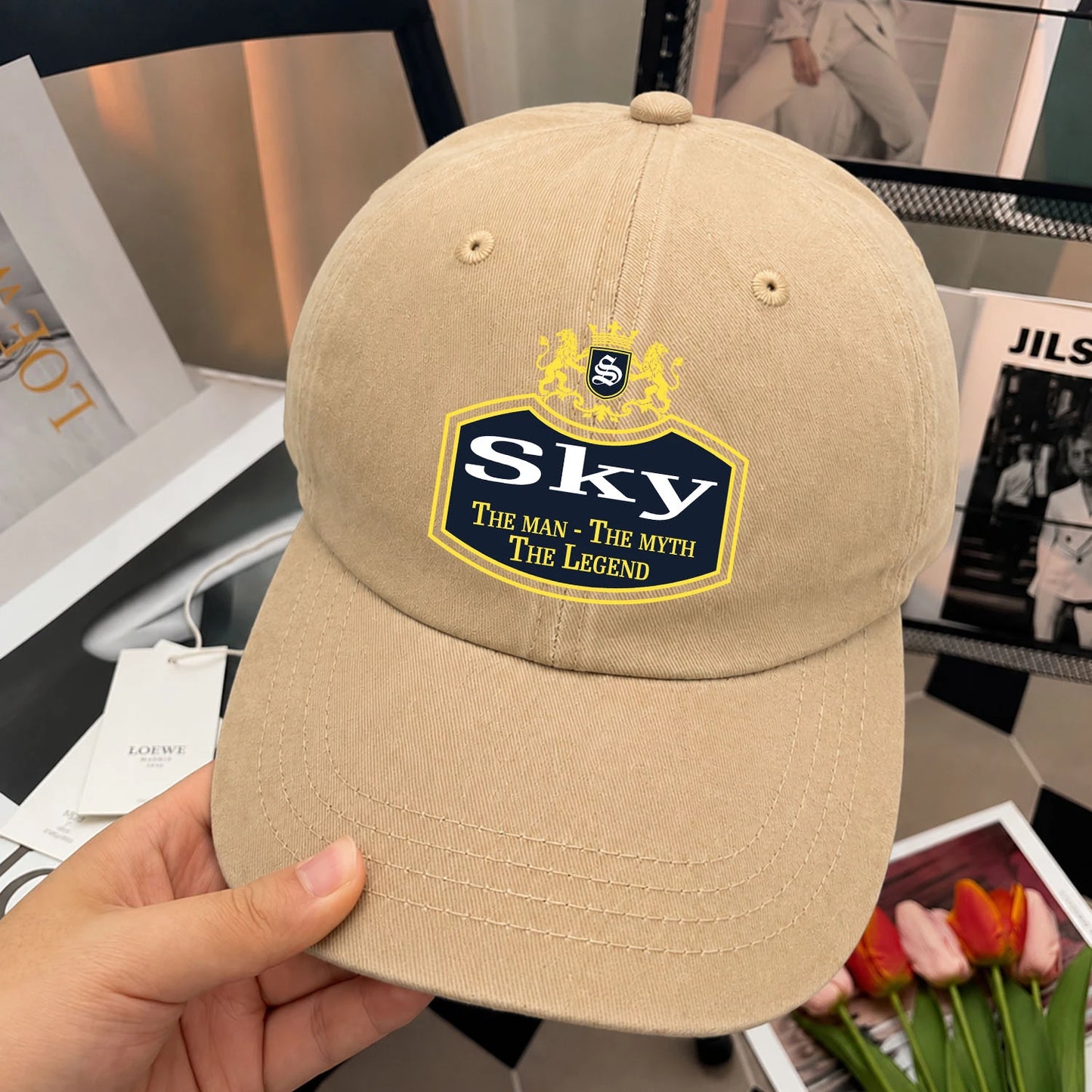 The Man The Myth The Legend Royal Cap SKY 13K C31PF