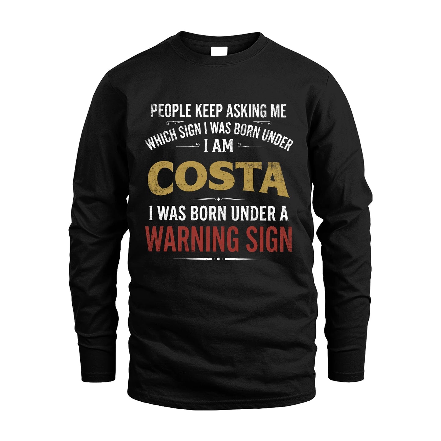 COSTA 13K1-562 People Keep Asking Me ...
