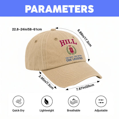 The Man The Myth The Legend Royal Khaki Cap HILL 13K1 C116PF