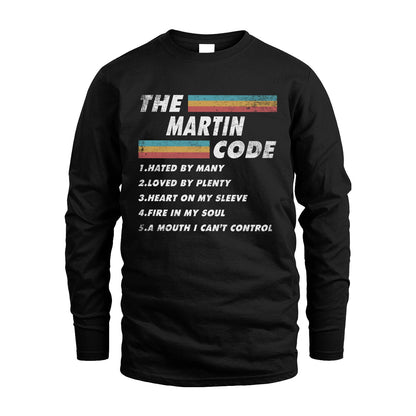 MARTIN 13K1-561 The Name Code Vintage Graphic