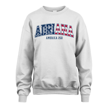 ADRIANA 13K1-555 America 250 Personalized