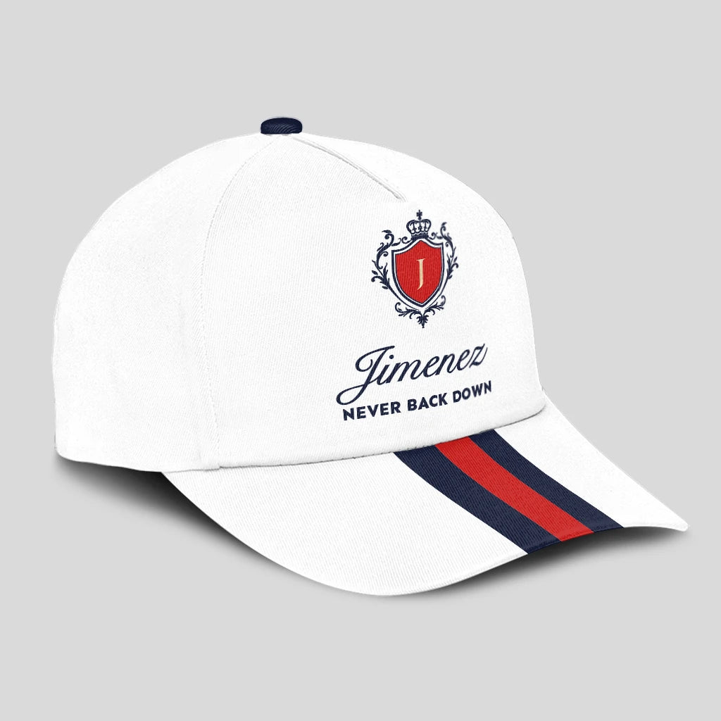 Never Back Down Stripped Cap JIMENEZ 13K1 C86PF