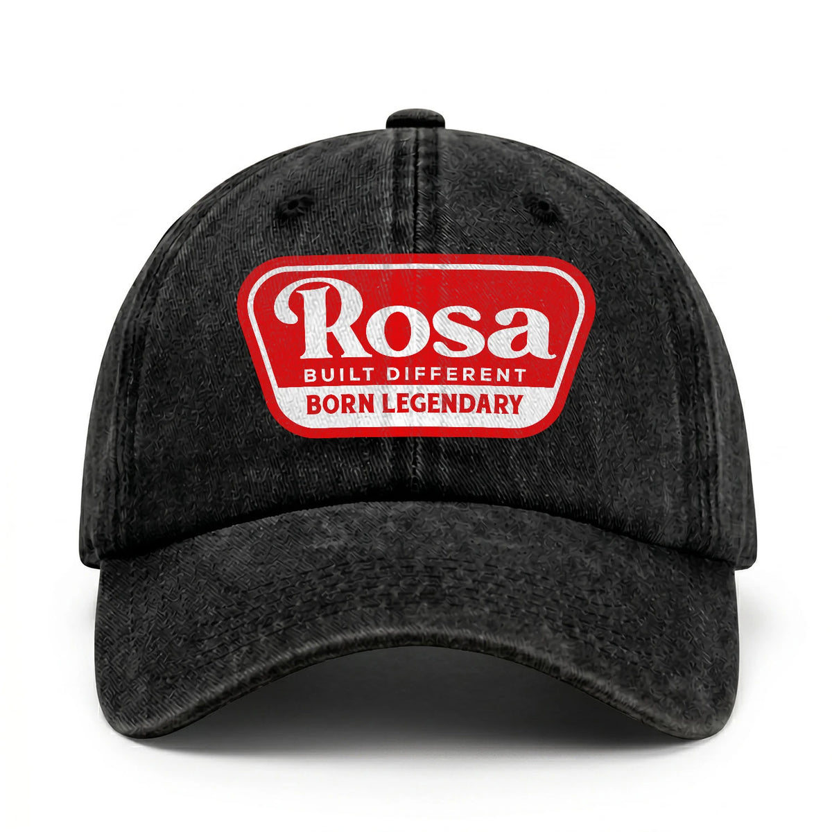 Built Different Born Legendary Red Logo Washed Cap ROSA 13K1 C63PF