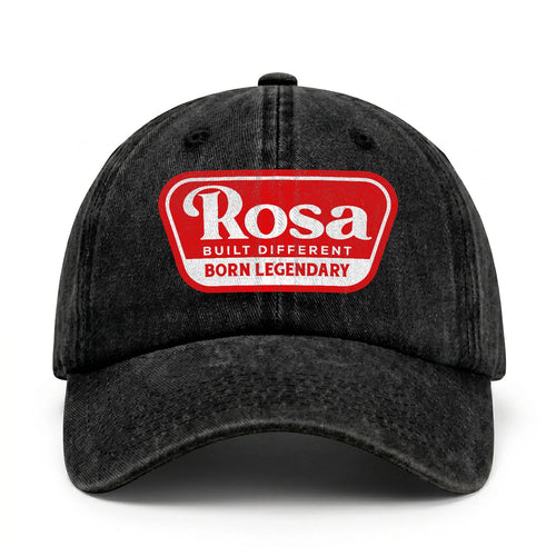 Built Different Born Legendary Red Logo Washed Cap ROSA 13K1 C63PF