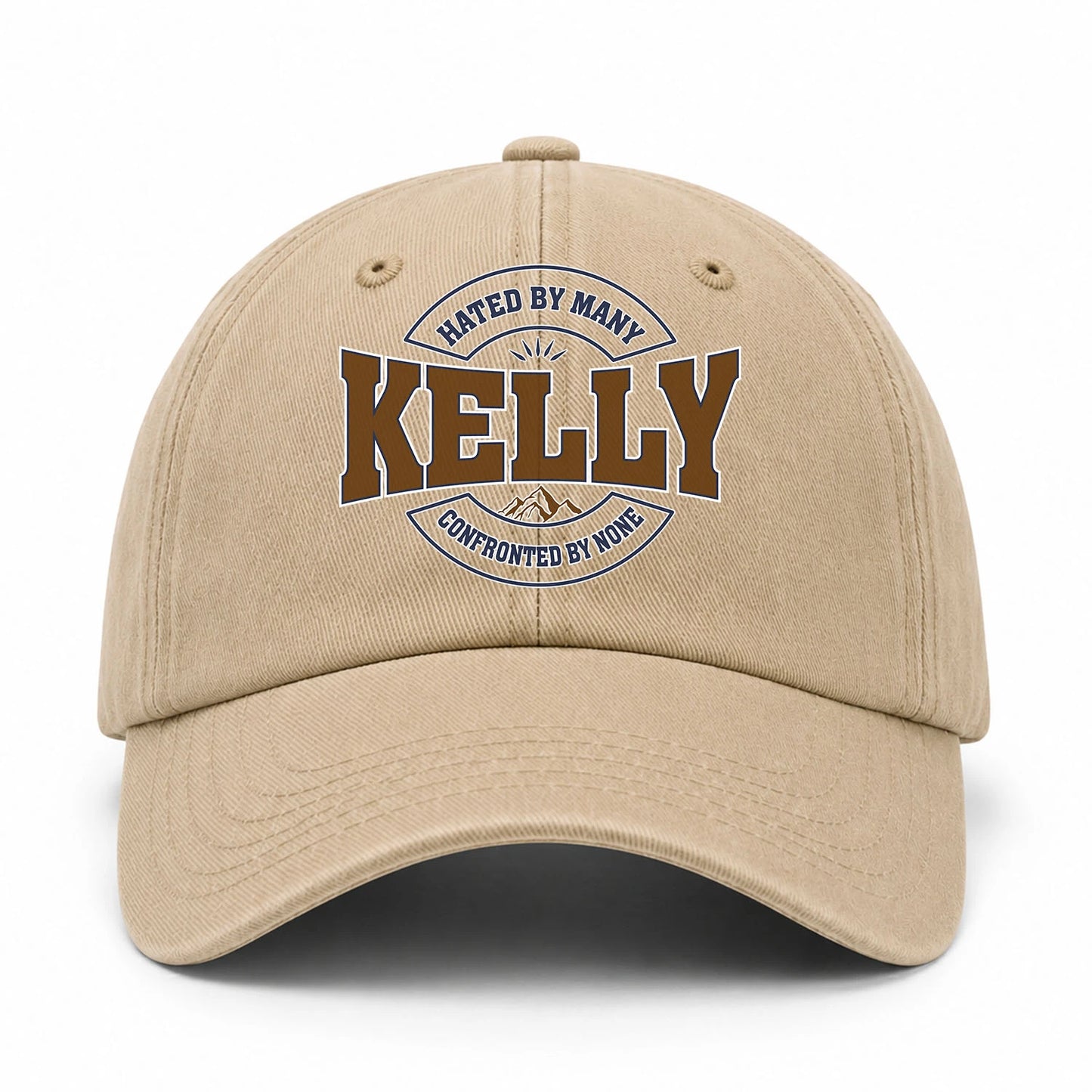 Hated By Many Confronted By None Washed Cap KELLY 13K1 C36PF