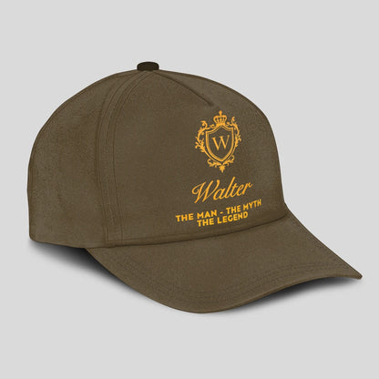 The Man The Myth The Legend Luxury Olive Cap WALTER 13K1 C91PF