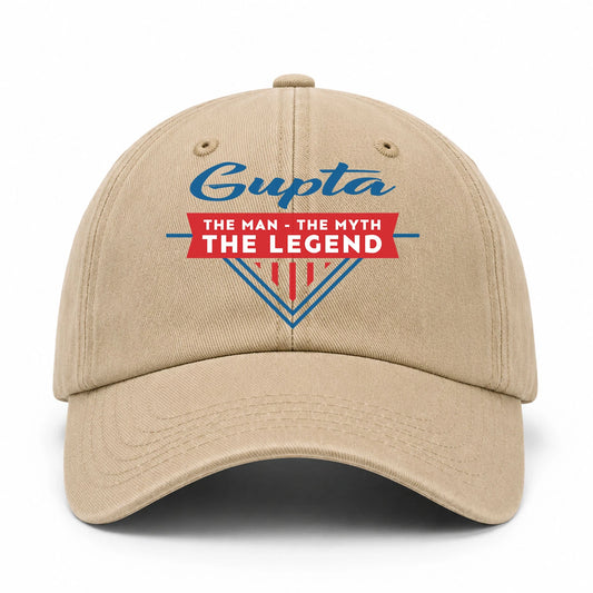 The Man The Myth The Legend Logo Washed Cap GUPTA 13K1 C37PF