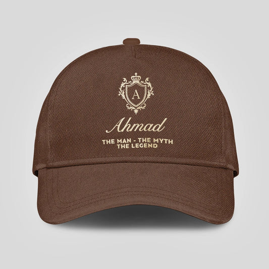 The Man The Myth The Legend Golden Brown Cap AHMAD 13K1 C142PF