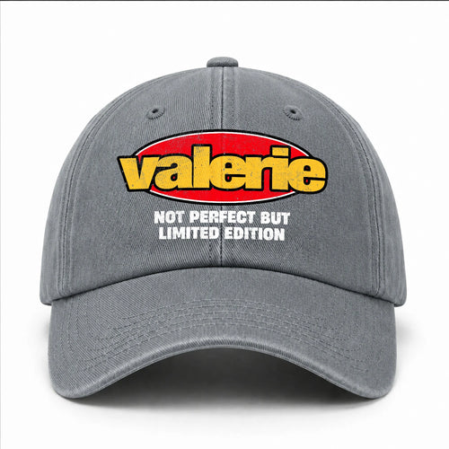 Your Name Not Perfect But Limited Edition Red Logo Washed Cap VALERIE 13K1 C84PF