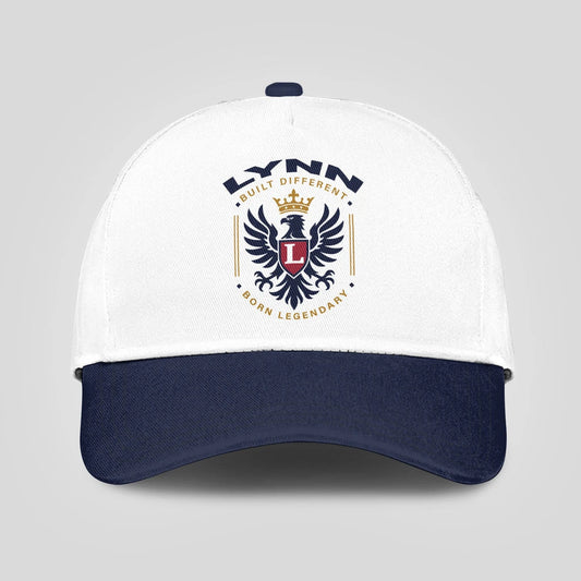 Built Different Born Legendary Elegant Blue And White Cap LYNN 13K1 C76PF