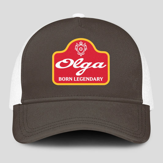 Born Legendary Charcoal Mesh Cap OLGA 13K1 C196PF