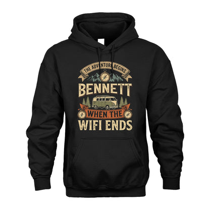 BENNETT 13K1-547 The Adventure Begins Name When The Wifi Ends