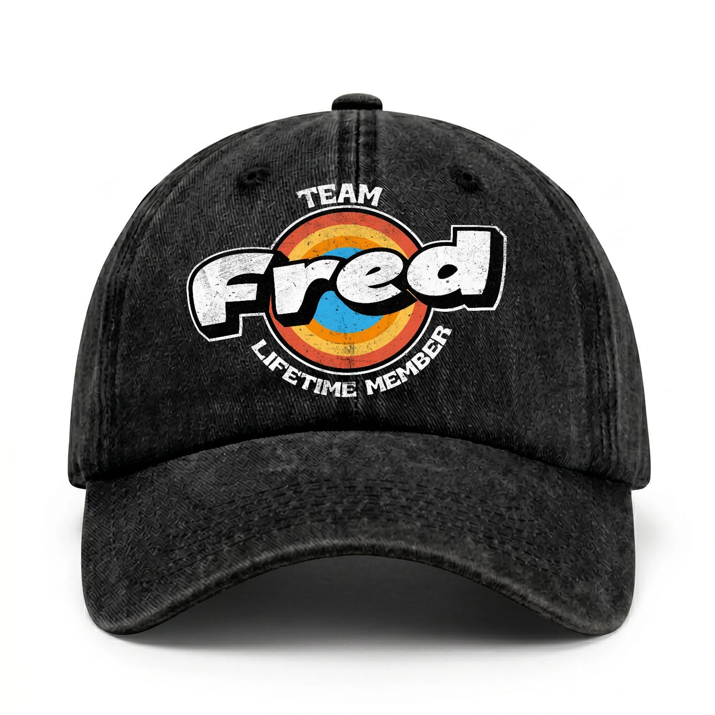 Team Your Name Lifetime Member Logo Cap FRED 13K1 C66PF