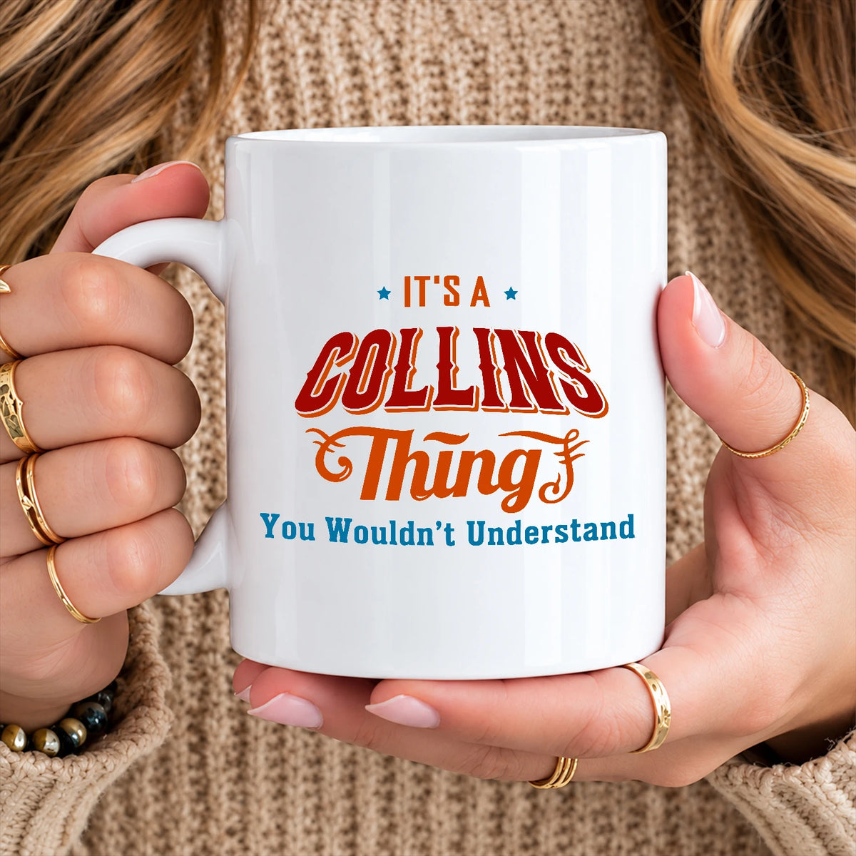 It's A Your Name Thing You Wouldn't Understand Retro Mug COLLINS 13K1 MG26
