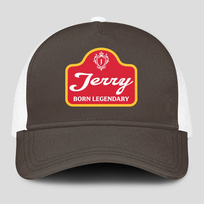 Born Legendary Charcoal Mesh Cap JERRY 13K1 C196PF