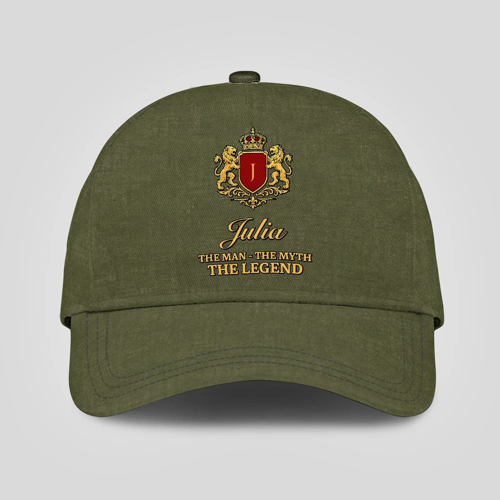 The Man The Myth The Legend Royal Olive Cap JULIA 13K1 C92PF