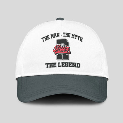 The Man The Myth The Legend Custom Initial Letter And Name Cap RUIZ 13K1 C38PF