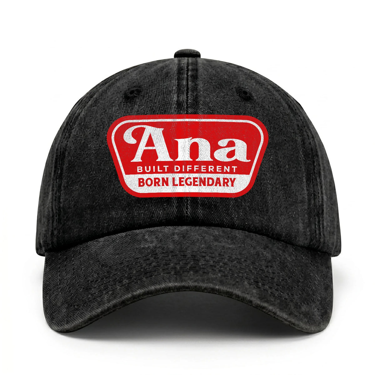Built Different Born Legendary Red Logo Washed Cap ANA 13K1 C63PF