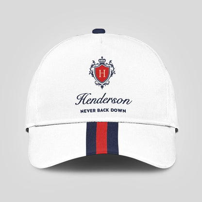 Never Back Down Stripped Cap HENDERSON 13K1 C86PF