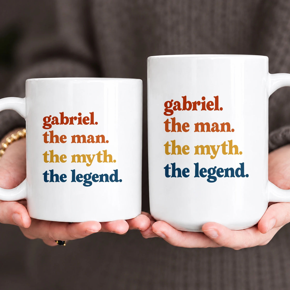 The Man The Myth The Legend Retro Mug GABRIEL 13K1 MG06
