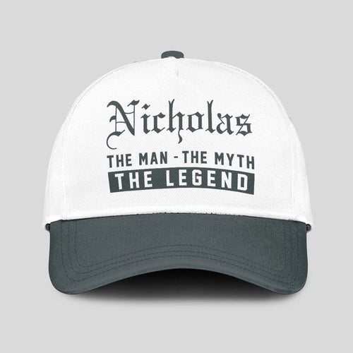 The Man The Myth The Legend Luxury Cap NICHOLAS 13K1 C39PF