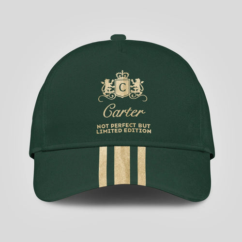 Not Perfect But Limited Edition Luxury Burgundy Cap CARTER 13K1 C157PF