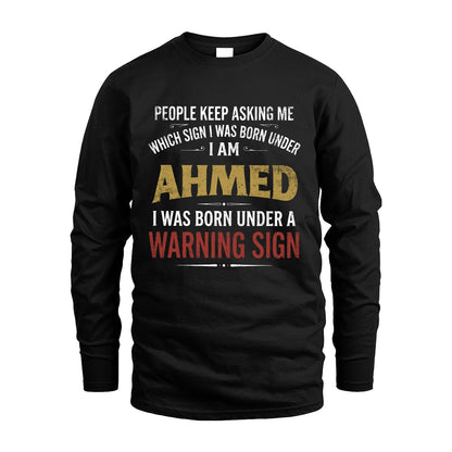 AHMED 13K1-562 People Keep Asking Me ...