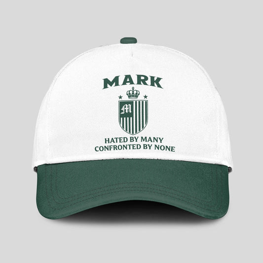 Hated By Many Confronted By None Luxury Logo Cap MARK 13K1 C41PF