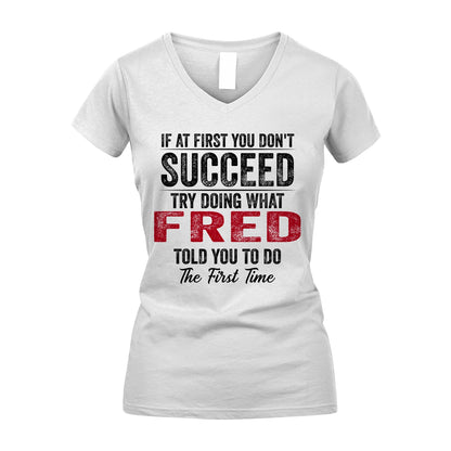 FRED 13K1-357 If At First You Don't Succeed...