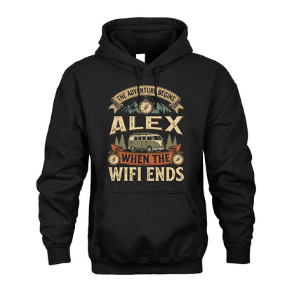 ALEX 13K1-547 The Adventure Begins Name When The Wifi Ends