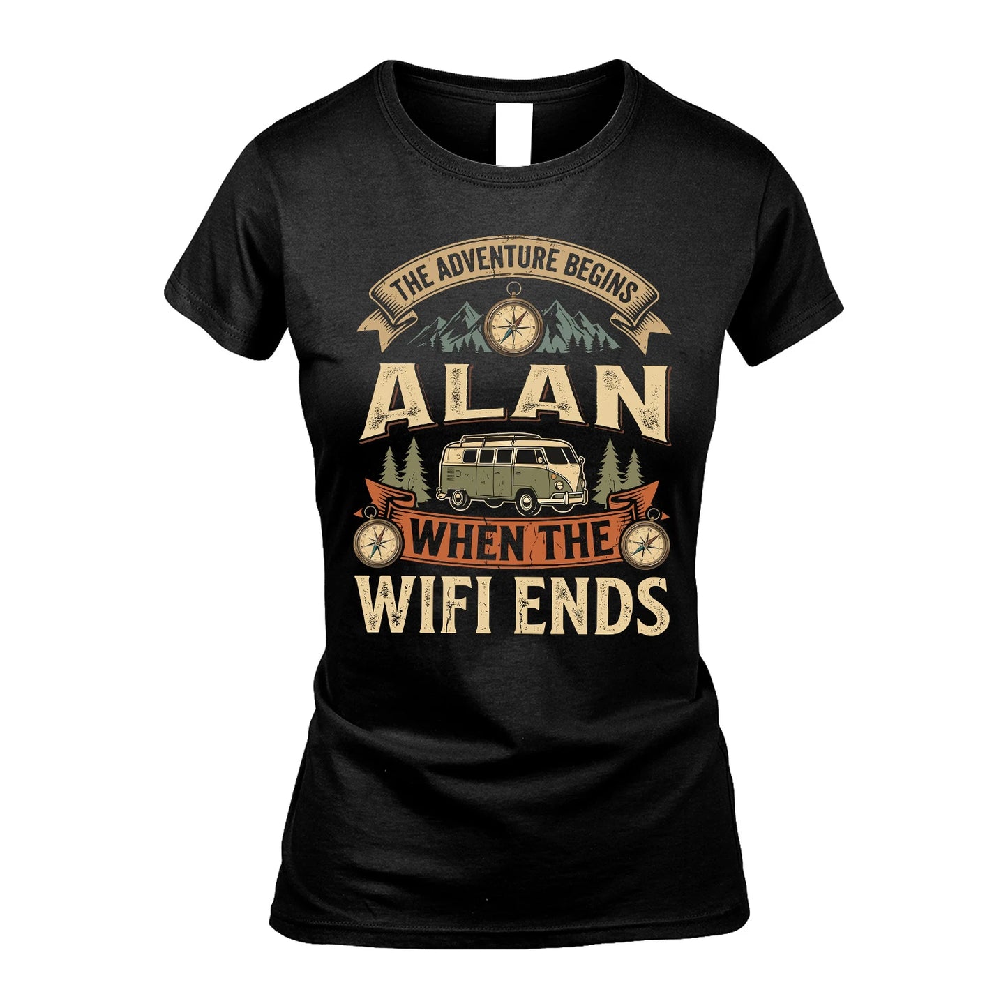 ALAN 13K1-547 The Adventure Begins Name When The Wifi Ends