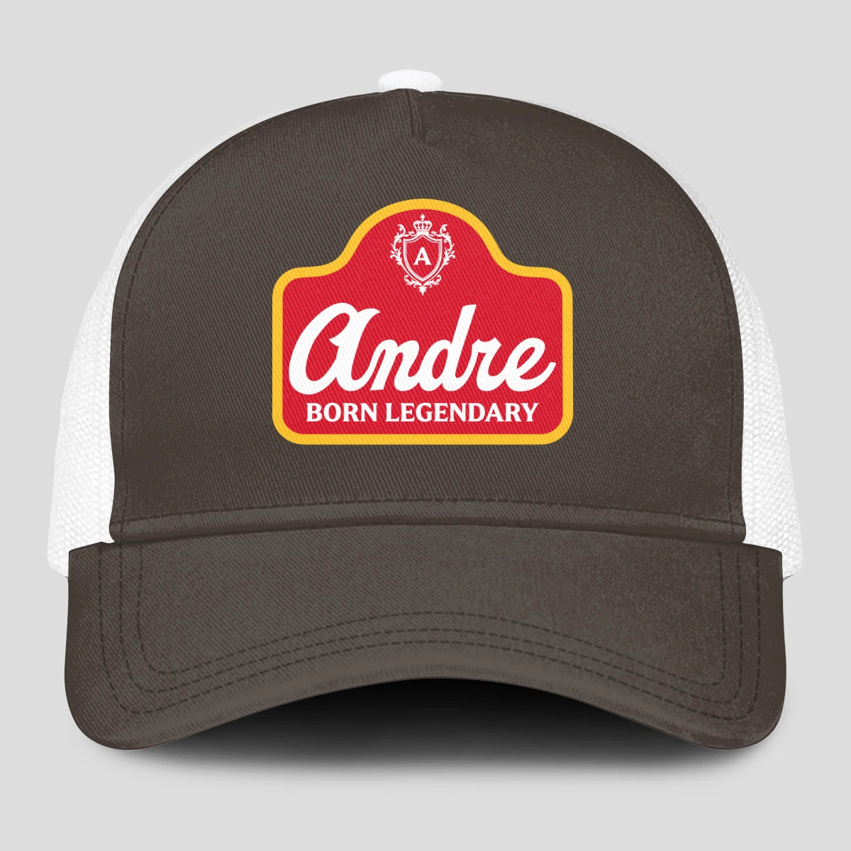 Born Legendary Charcoal Mesh Cap ANDRE 13K1 C196PF