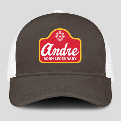 Born Legendary Charcoal Mesh Cap ANDRE 13K1 C196PF
