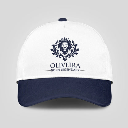 Born legendary lion blue and white baseball cap OLIVEIRA 13K1 C185PF
