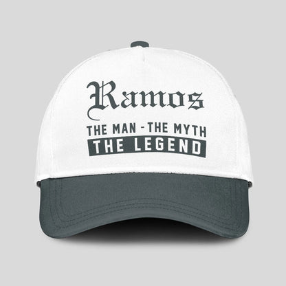 The Man The Myth The Legend Luxury Cap RAMOS 13K1 C39PF