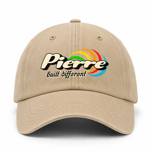Your Name Built Different Retro Washed Cap PIERRE 13K1 C55PF